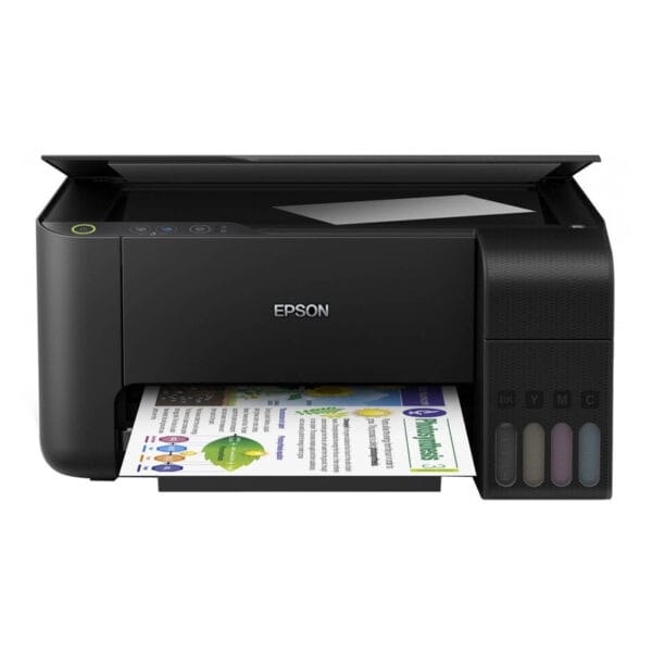 Impressora Epson EcoTank L3110 - 3 em 1 Preto Bivolt