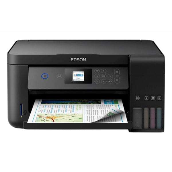 Impressora Epson EcoTank L4160 Wireless 3 em 1 Bivolt Preto