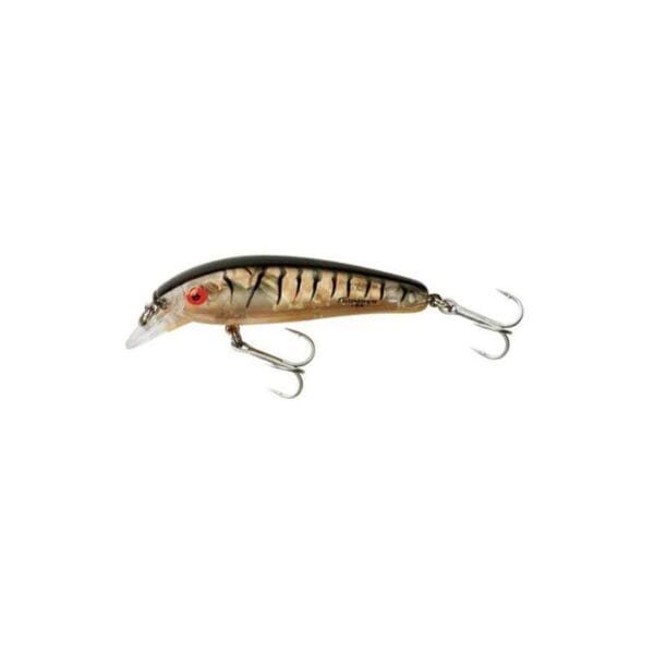 Isca Bomber Lures B13AGPTBRO BMB Long A - Gold Prism/Black Back & Bars/Orange Belly