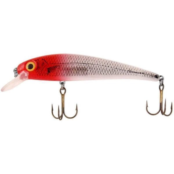 Isca Bomber Lures B14APXSI04 BMB Long A - Silver Flash/Red Head