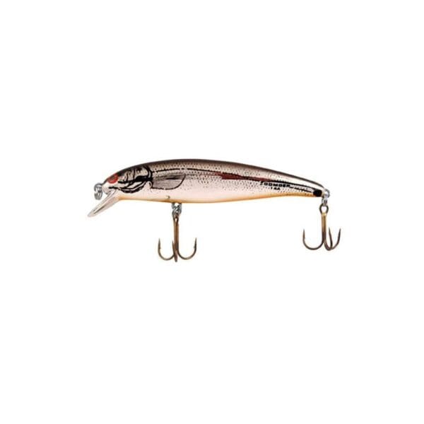 Isca Bomber Lures B14AXMBO BMB Long A - Chrome/Black Back/Orange Belly