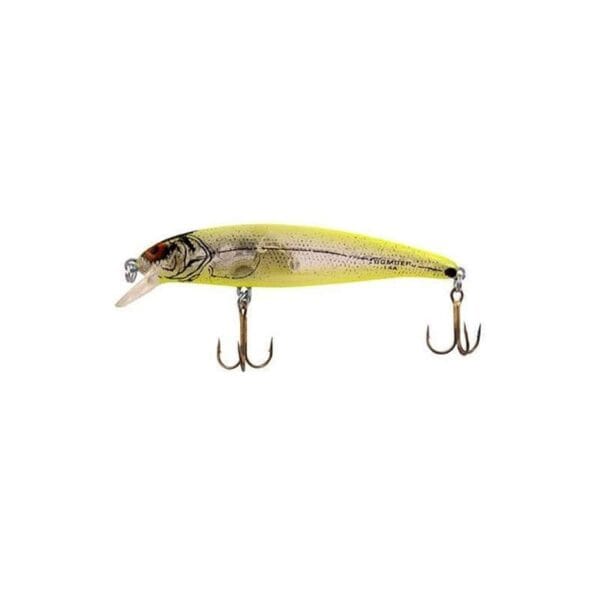 Isca Bomber Lures B14AXSICH BMB Long A - Silver Flash/Chartreuse Back