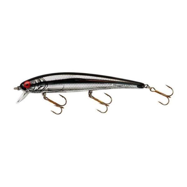 Isca Bomber Lures B15AXMB Long A - Chrome/Black Back