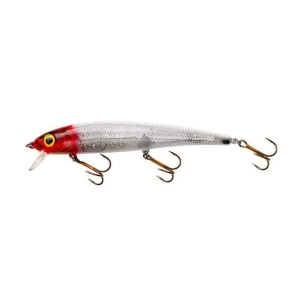 Isca Bomber Lures B15AXSI04 Long A - Silver Flash/Red Head