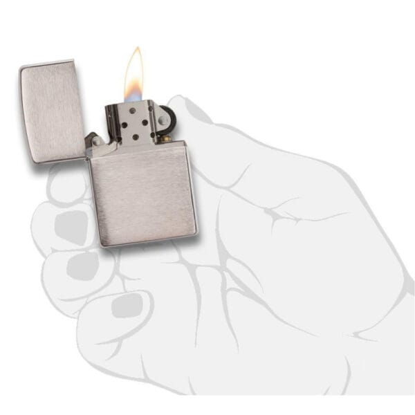 Isqueiro Zippo Brush Fin 200REG