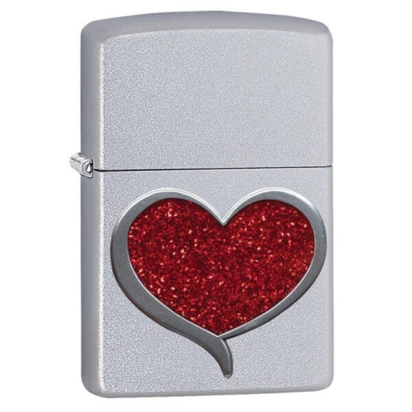 Isqueiro Zippo Glitter Heart 29410