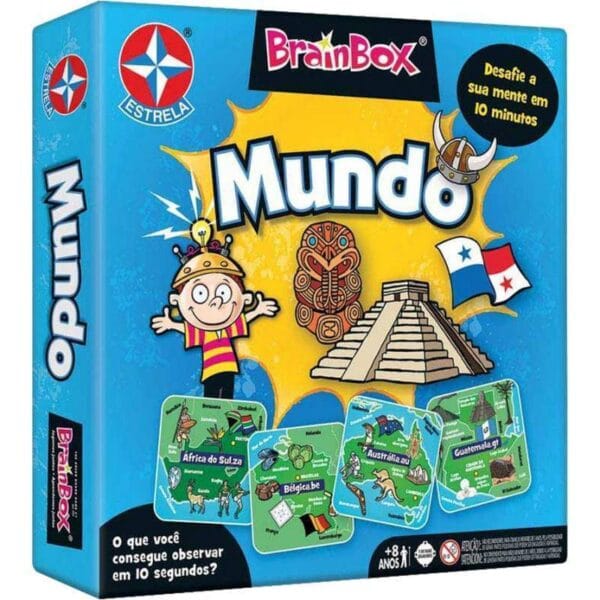 Jogo de Memória Estrela BraianBox Mundo 1201602000156