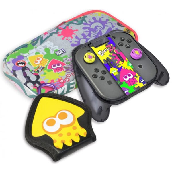 Kit Estojo de Viagem HORI Splatoon 2 Deluxe Splat Pack Nintendo Switch - NSW-049U