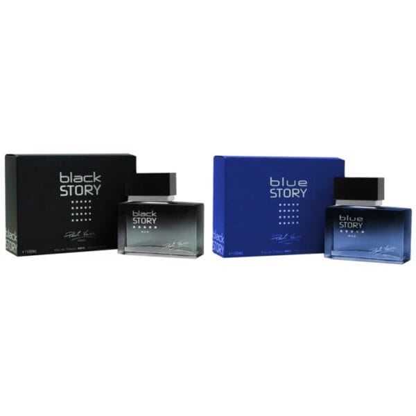 Kit Perfume Paul Vess Blue Story + Black Story