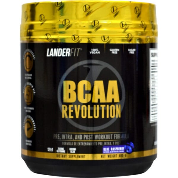 Landerfit BCAA Revolution Blue Raspberry - 405g