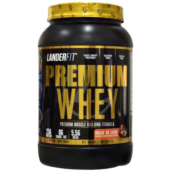 Landerfit Premium Whey Dulce de Leche (907g - 2Lbs)