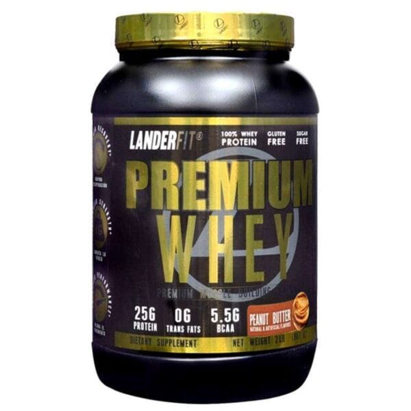 Landerfit Premium Whey Peanut Butter (907g)