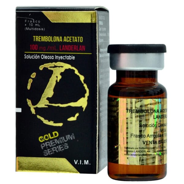 Landerlan Drostanolona Trembolona Acetato 100MG Gold Premium Series - 10mL