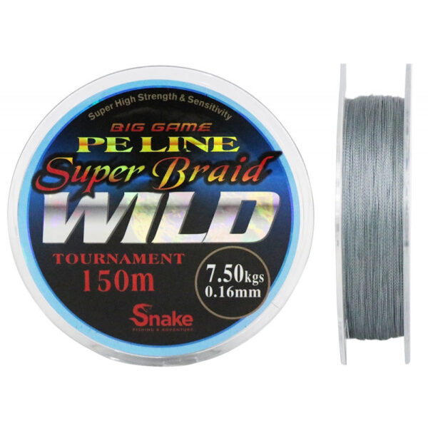 Linha Multifilamento Snake Wild 0.16mm 7.5kgs 150m