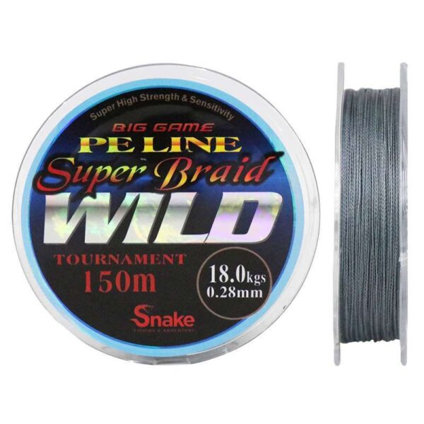 Linha Multifilamento Snake Wild 0.28mm 18kgs 150m