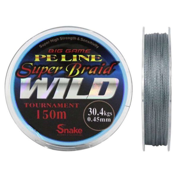 Linha Multifilamento Snake Wild 0.45mm 30.4kgs 150m