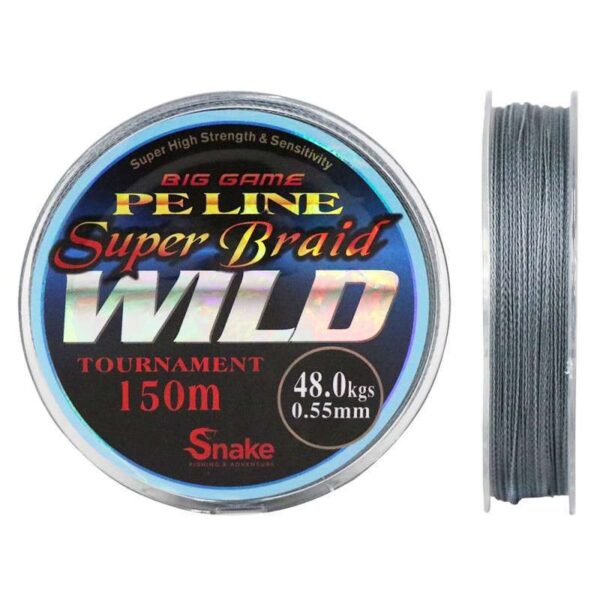 Linha Multifilamento Snake Wild 0.55mm 48kgs 150m