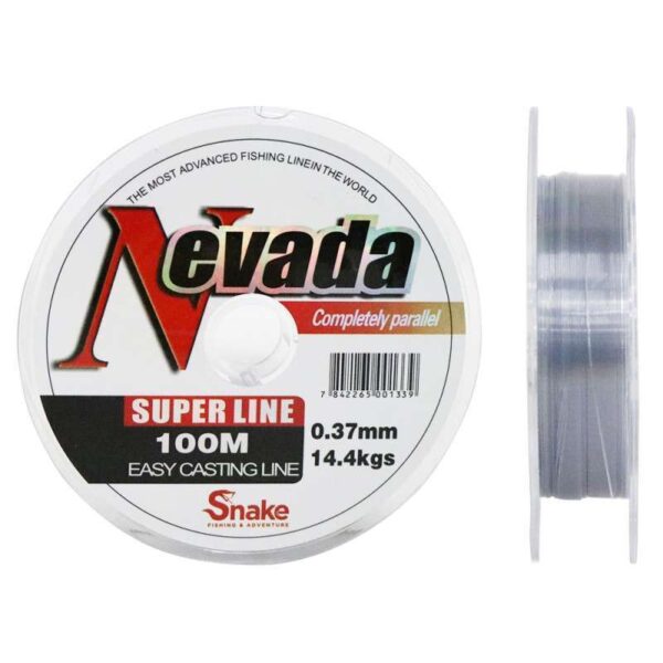 Linha Snake Monofilamento Nevada 0.37mm 14.4kgs 100m