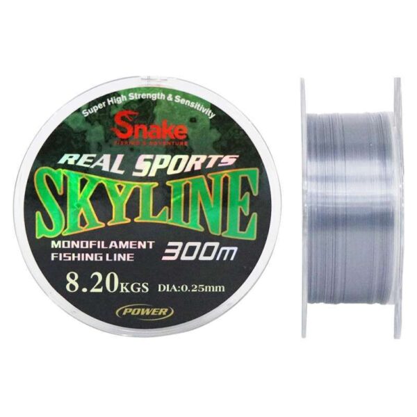 Linha Snake Monofilamento Skyline 0.25mm 8.2kgs 300m