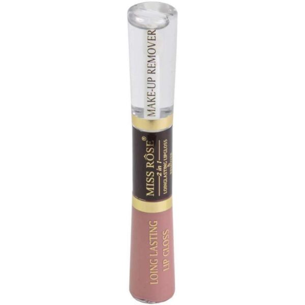 Lip Gloss e Removedor Miss Rose 7701-229