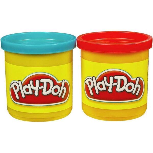 Massa de Modelar Hasbro Play-Doh Vermelho/Azul 23656