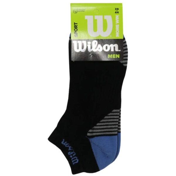 Meia Socket Wilson WI110 41-44 - Preto/Cinza