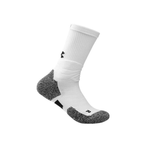 Meia Under Armour Basketball Drive Crew Socks 1329365 100 - Masculina (1 Par)