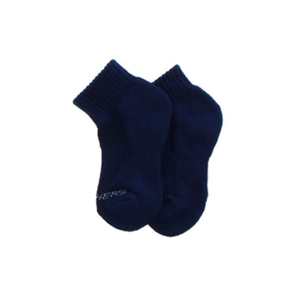 Meias Skechers Sports Qtr Crew Sock S111035-410A - Infantil (3 Pares)