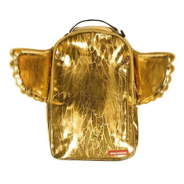 Mochila Sprayground para Notebook 15.6"  King Midas Wing Backpack Gold 910B1528NSZ