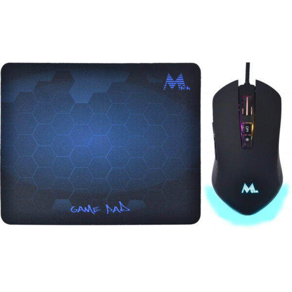 Mouse Gaming Mtek PG66 RPG + Mouse Pad