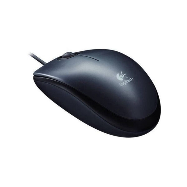 Mouse Logitech M-100 Com Fio - Preto