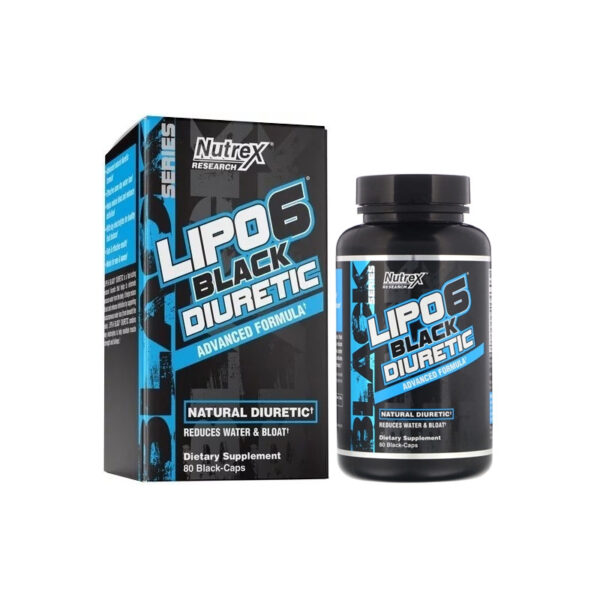 Nutrex Research Lipo 6 Black Diuretic (80 Cápsulas)