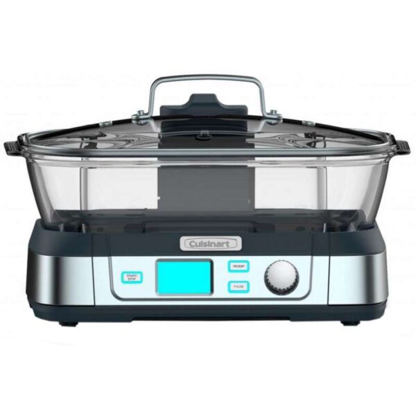 Panela Elétrica Cuisinart Vaporeira de vidro CookFresh 5Lt 1800Watts -110V