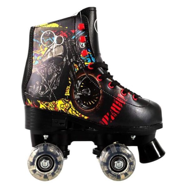 Patins OP Roller Amistad Lights J6 Preto