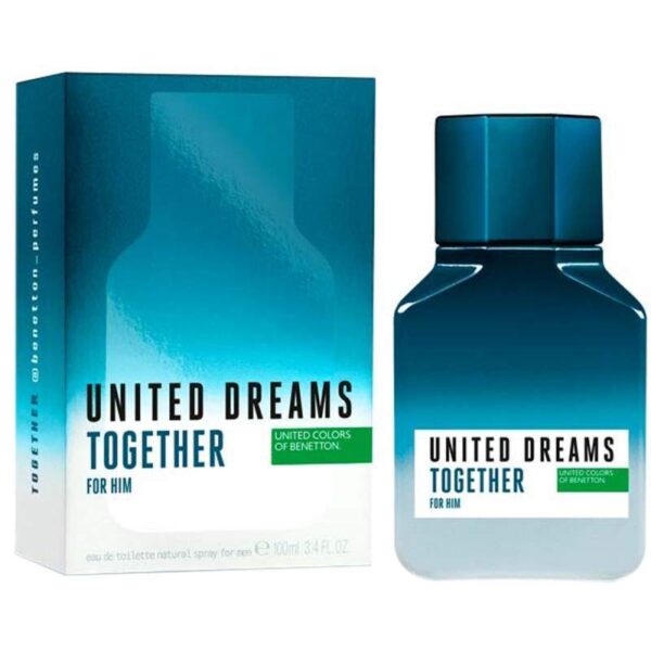 Perfume Benetton United Dreams Together EDT 100mL - Masculino