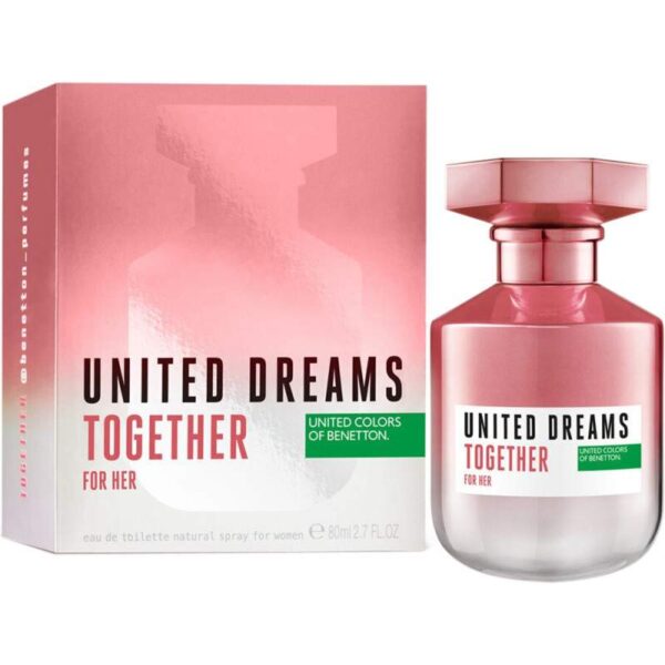 Perfume Benetton United Dreams Together EDT 80mL - Feminino