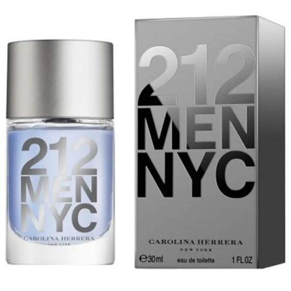 Perfume Carolina Herrera 212 Men NYC EDT 30mL - Masculino