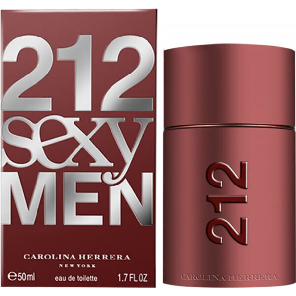 Perfume Carolina Herrera 212 Sexy Men EDT 50mL - Masculino