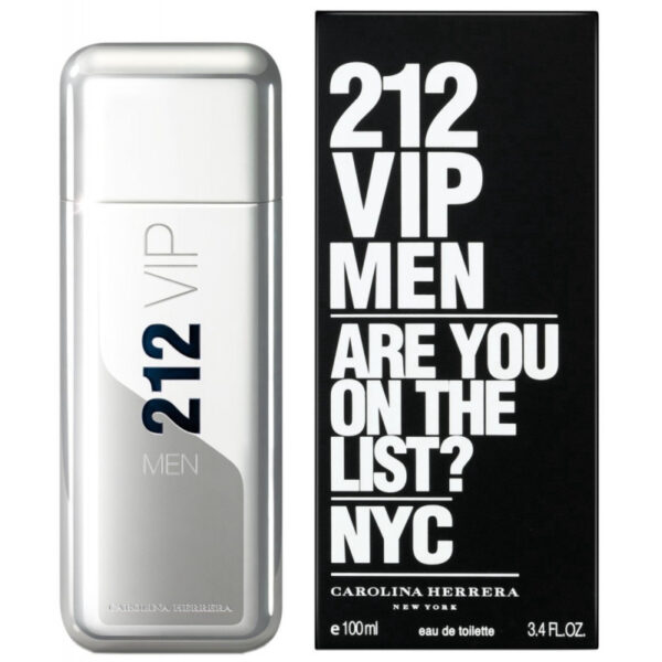 Perfume Carolina Herrera 212 VIP Men EDT 100mL - Masculino