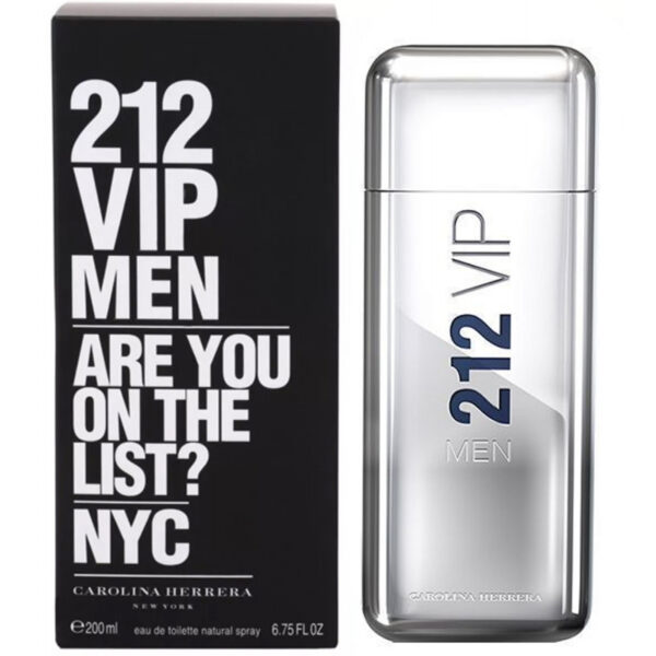 Perfume Carolina Herrera 212 VIP Men EDT 200mL - Masculino