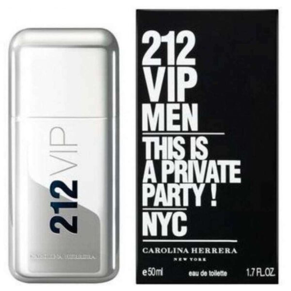 Perfume Carolina Herrera 212 VIP Men EDT 50mL - Masculino