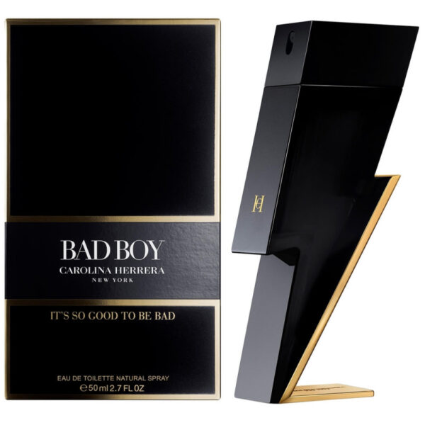 Perfume Carolina Herrera Bad Boy EDT 50mL - Masculino