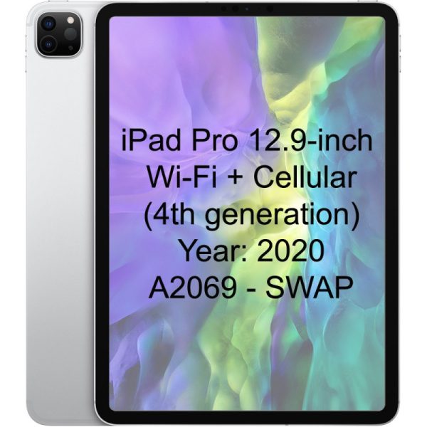 Apple iPad SWAP Pro 12.9" 128GB LTE Silver A2069 (GRADO A + Garantia Apple)