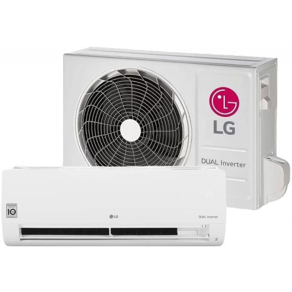 Ar Condicionado Split LG DUAL Inverter 12.000BTU Quente e Frio com Kit - 220V 50/60Hz