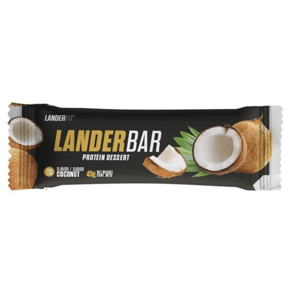 Barra de Proteina Landerfit Landerbar Coconut - 45g