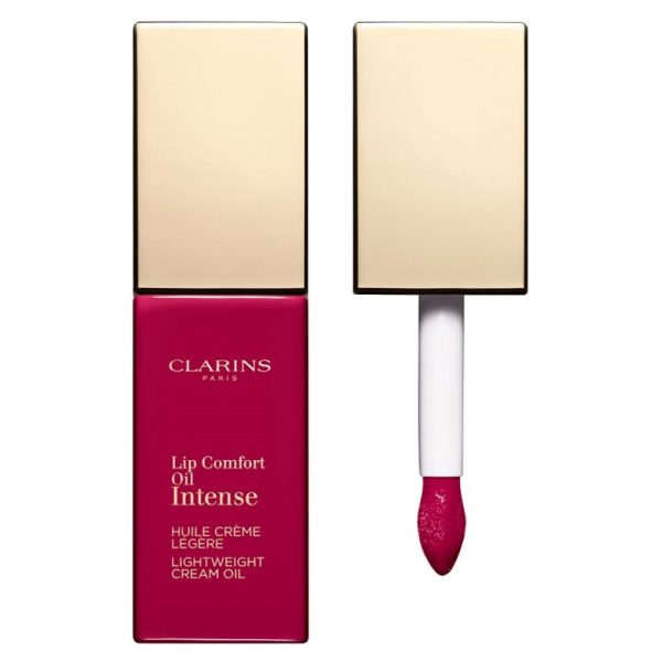 Batom Liquido Clarins Lip Comfort Oil Intense 06 Intense Fuchsia - 7mL