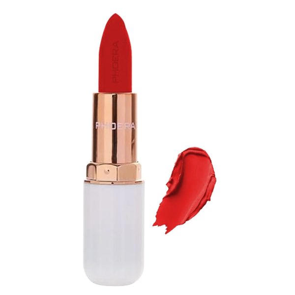 Batom Phoera Absolute Matte Lipstick 106 Adoration - 3.8g