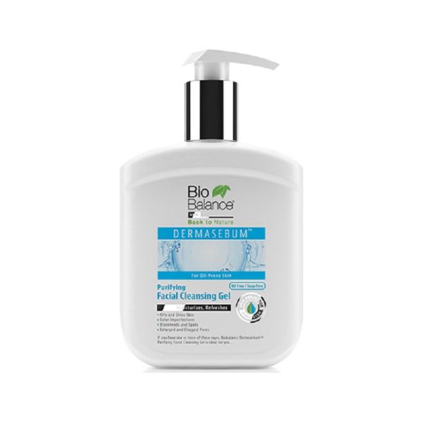 Bio Balance Gel de Limpeza Facial Purificador Dermasebum 250 ml