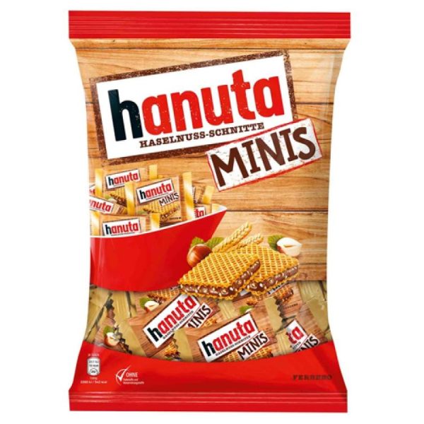 Biscoito Ferrero Hanuta Minis - 200g (19 Unidades)