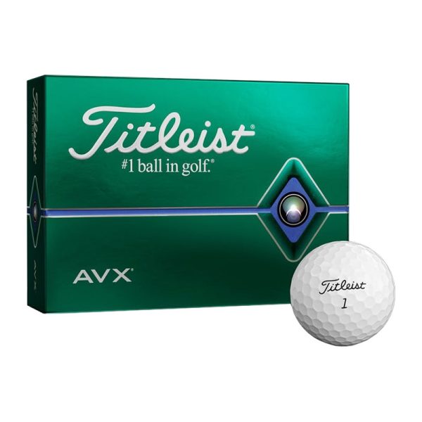 Bola de Golfe Titleist AVX Branco (12 Unidades)